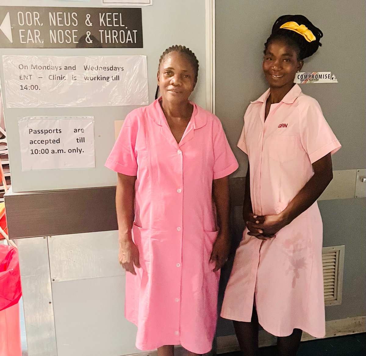 CamillaCarrol10's tweet photo. #Namibia #GlobalENT Windhoek Hospital
Making sure everythingis prepared to the highest standards  - Thankyou @CamillaCarrol10 @rcsi_cosec https://t.co/iOpubyA4Li