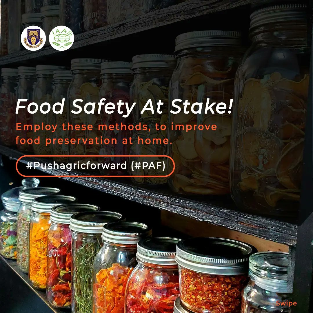 IaasOau's tweet photo. *#OperationPushAgricForward Day 7!*
Do you know in 1990 Mohamed Bah Abba a Nigerian developed the Pot-in-Pot Preservation Cooling System, consisting of a small clay pot placed inside a larger one, and the space between the two filled with moist sand.
#Thread #FoodSecurity #iaas https://t.co/PxAV06Jzd0