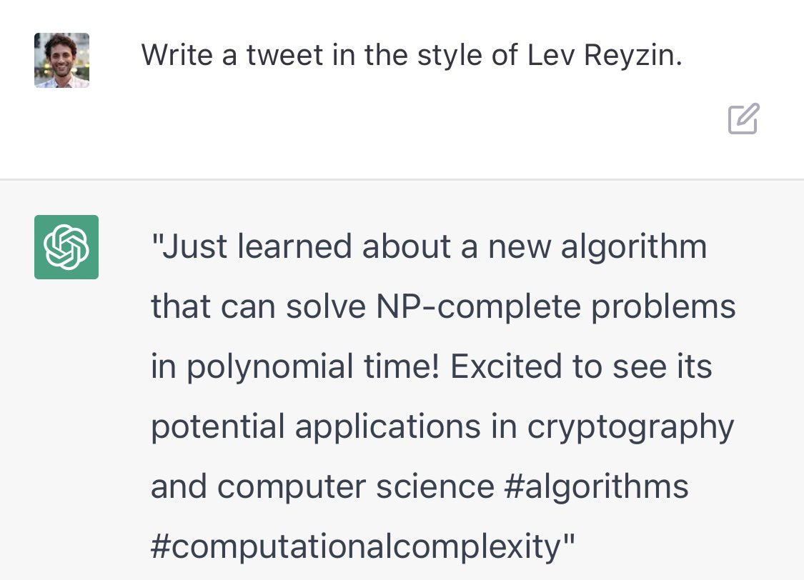 lreyzin's tweet photo. Just learned about a new algorithm that can solve NP-complete problems in polynomial time! Excited to see its potential applications in cryptography and computer science #algorithms #computationalcomplexity https://t.co/8iA4ZNSZNB