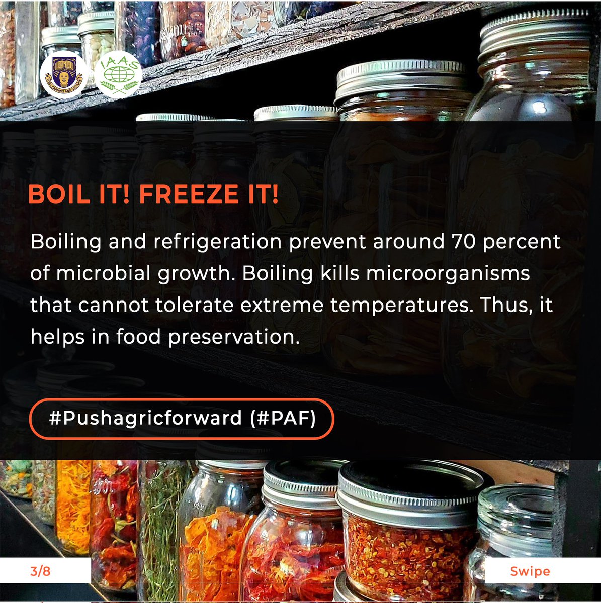 IaasOau's tweet photo. *#OperationPushAgricForward Day 7!*
Do you know in 1990 Mohamed Bah Abba a Nigerian developed the Pot-in-Pot Preservation Cooling System, consisting of a small clay pot placed inside a larger one, and the space between the two filled with moist sand.
#Thread #FoodSecurity #iaas https://t.co/PxAV06Jzd0