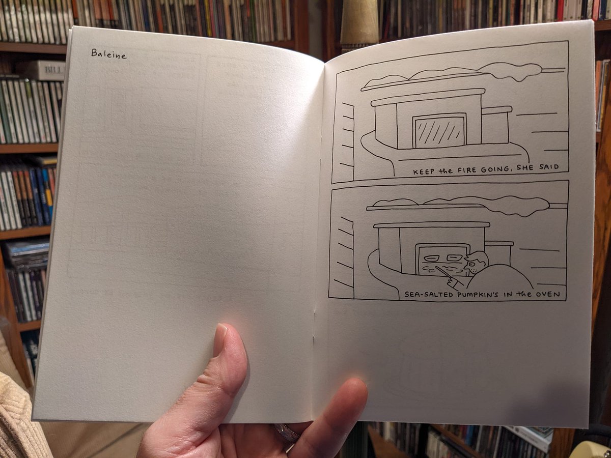 The_Real_John_P's tweet photo. The Stoneware Jug, my collaboration with poet Stefan Lorenzutti, collects 13 comics-poems that focus on the seasonal, mundane-but-transcendent experiences of domestic life: baking, laundry, ice. Fans of King-Cat will, I think, enjoy this very much. 1/2

https://t.co/GRvGmWfBLH https://t.co/kuqKVQgMKv