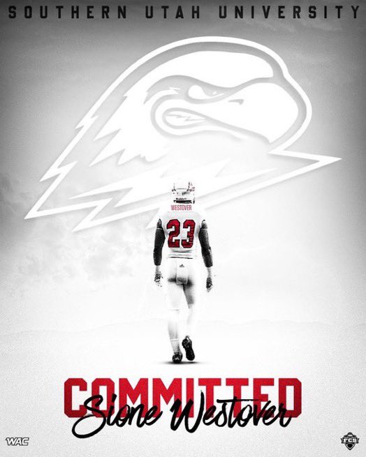 Sione Westover (@sionewestover) on Twitter photo Excited to announce my commitment to Southern Utah University!! <a href="/delanefitz/">DeLane Fitzgerald</a> <a href="/OGMacDC/">Shay McClure</a> <a href="/AlphaRecruits15/">Will Snowden</a> <a href="/alpha_lbu/">Jason Bowman</a> Excited to announce my commitment to Southern Utah University!! <a href="/delanefitz/">DeLane Fitzgerald</a> <a href="/OGMacDC/">Shay McClure</a> <a href="/AlphaRecruits15/">Will Snowden</a> <a href="/alpha_lbu/">Jason Bowman</a>