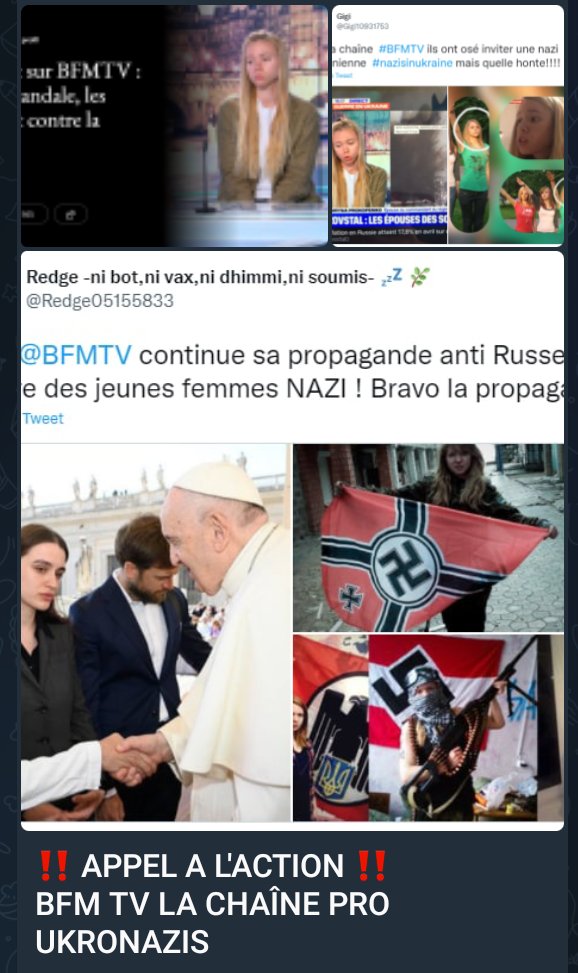 OzigreAlain's tweet photo. @ARoccsten @UKRINFORM Lol l'État terroristes monsieur c'est le régime de Kiev et donc l'Ukraine,non seulement vous êtes des lâches doublé de Nazisme 🤢🤢🤢🤮🤮🤮🤮🤮🤮🤮🤮🤮🤮🤮 https://t.co/DozMexCS7C