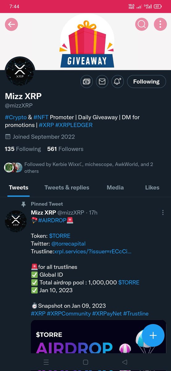 DiamanteFelma's tweet photo. @mizzXRP @Akseeeeeeeeeel @torrecapital Done ✅

@Carenjin69 
@CelestialHome01 
@Boss_D16 
@ejoymappa 
@Skyla3695 https://t.co/qbpmAudCGw