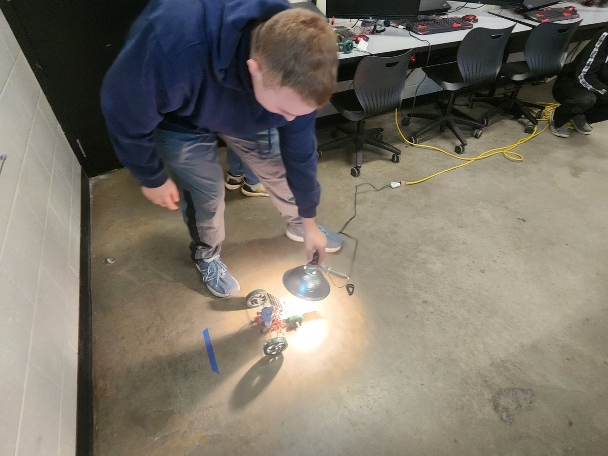 Mr. Buckbee's engineering &amp; design students test problem solving strategies by building cars that run on electric &amp; hydrogen power. Student learning is most solid when students apply learned skills into building a product. Well done Bulldogs! 1of3 #BulldogINNOVATION