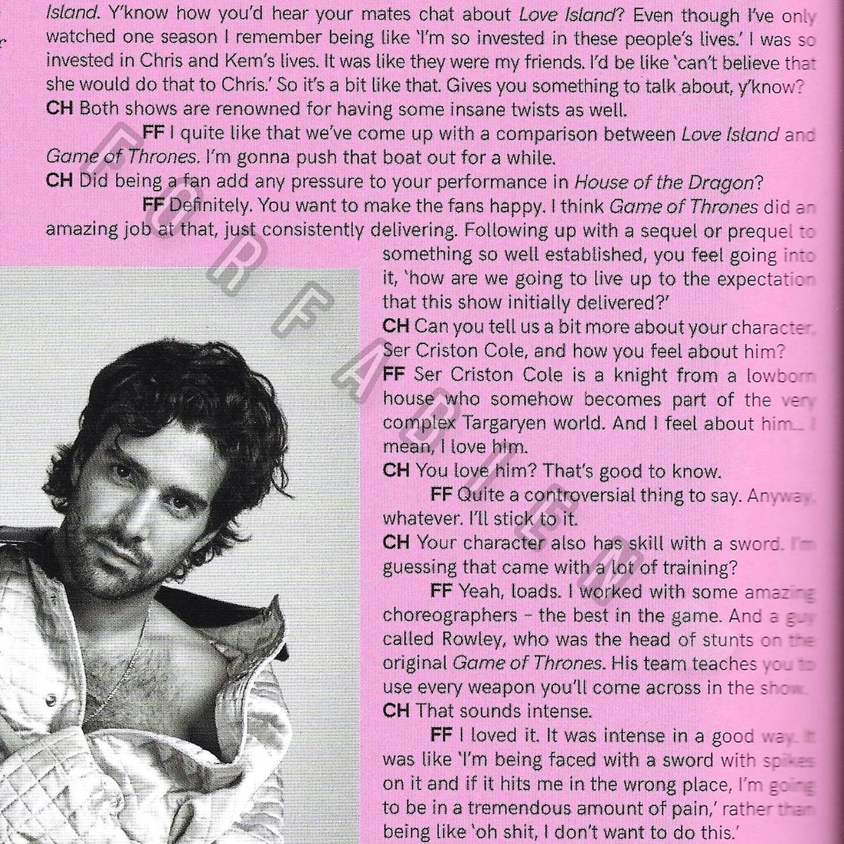 ForFabien's tweet photo. #FabienFrankel 's interview from Man About Town UK Winter/Spring/2022/2023. Please credit me when reposting, thanks! https://t.co/PDSVO0mQUi