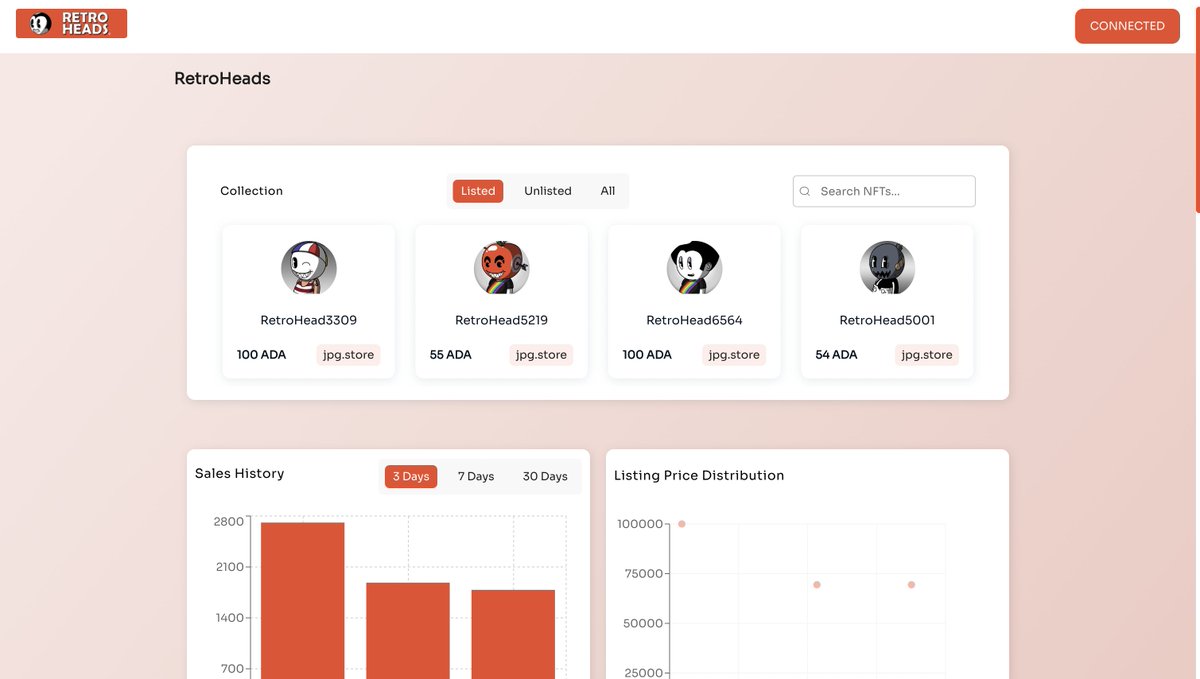 RetroTool is LIVE‼️
Head to our webpage so can access it📼
Remember holders only👀

#CNFT #RetroHeads #Cardano