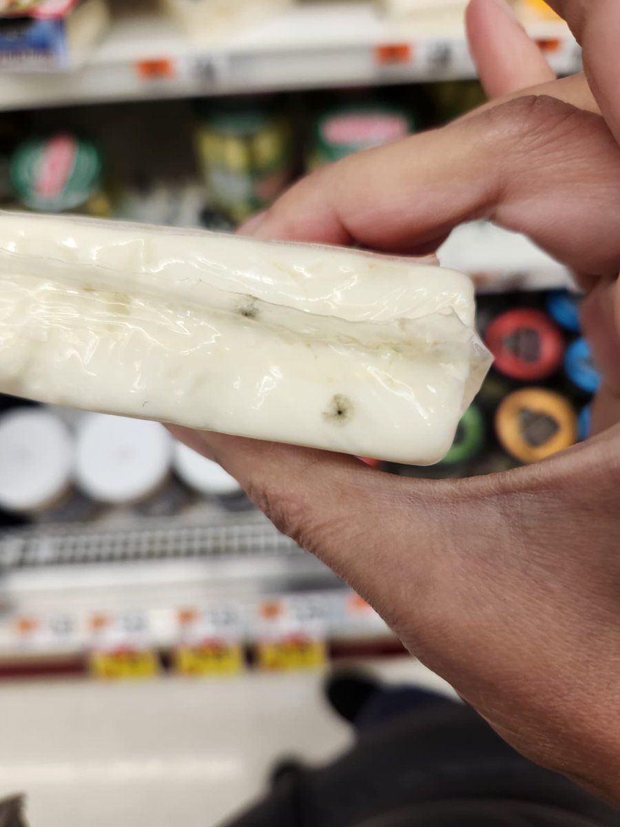 hari2n's tweet photo. @StopandShop Your store @ 1600 Perrineville Rd, Monroe Twp NJ 08831 repeatedly sells expired food. These photos are from earlier today - old food and fungus in cheese. Is this the freshness that you so proudly guarantee on your website? @AholdDelhaize https://t.co/iADJFCFNRF