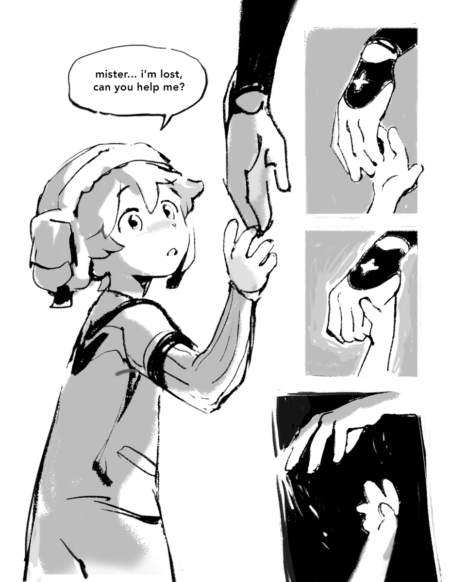 the long forgotten sensation of a little hand in your own [pg1, 2 of 7] 