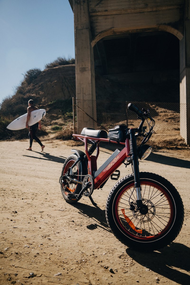ArielRiderebike's tweet photo. Anyone else jealous that SoCal is still catching waves and the rest of us are freezing? 

#arielrider #arielriderebike #ebike #electricbike #scrambler #scramblerbike #fattire #fattireebike #fastebike #fastbike #adventureawaits #xclass #outdoors #explore #commutebybike https://t.co/V8aUlDfBJL