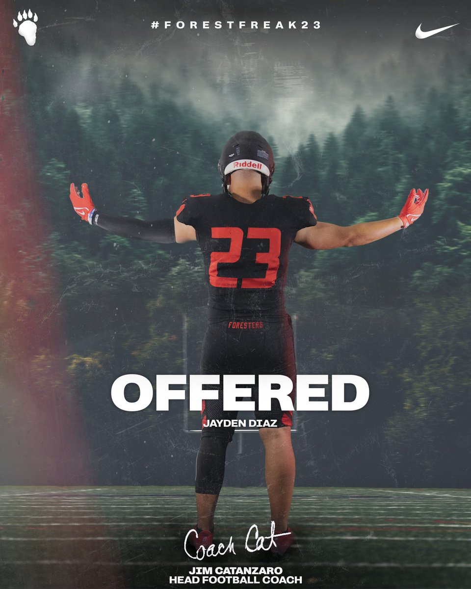 Jayden Diaz (@JaydenDiaz_1) on Twitter photo 2022-12-05 23:58:27 After a great chat with @LFC_FOOTBALL at school today, im proud to announce another offer to play football at the next level! @CodyTCameron @gridironarizona @ACPFootball17 @ZachAlvira @PrepRedzoneAZ After a great chat with @LFC_FOOTBALL at school today, im proud to announce another offer to play football at the next level! @CodyTCameron @gridironarizona @ACPFootball17 @ZachAlvira @PrepRedzoneAZ