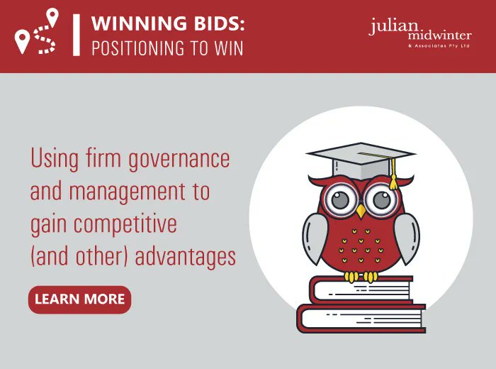 jma_bdtips's tweet photo. Does your organisation's governance stack up? Evidence of strong governance goes a long way to demonstrating you're a good fit in competitive bids. 

Learn more at JMA's blog: https://t.co/6z1OzSK5db 

#policies #winningbids #procedures #governance https://t.co/2tWMdgfBA1