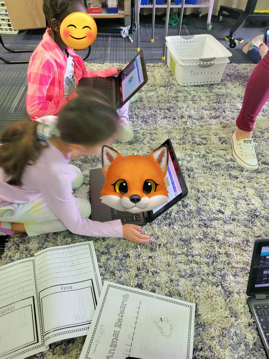 KCantrell31's tweet photo. Preparing Ss for the world after school? ✅ Check out these 1st graders create, communicate, and show pride in their work! 👀 After researching they are compiling animals facts into a book with audio components, thanks to the ease of @canva 👐🏆 #digitalskills #rheproud #1stchat https://t.co/ud91awbtCA