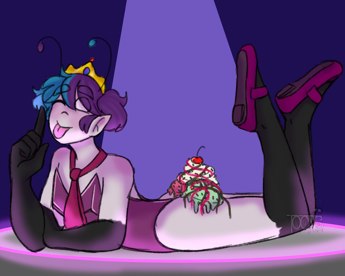 🍭-Postre slimen-🍭
🍬: Los platos siempre son opcionales 💕