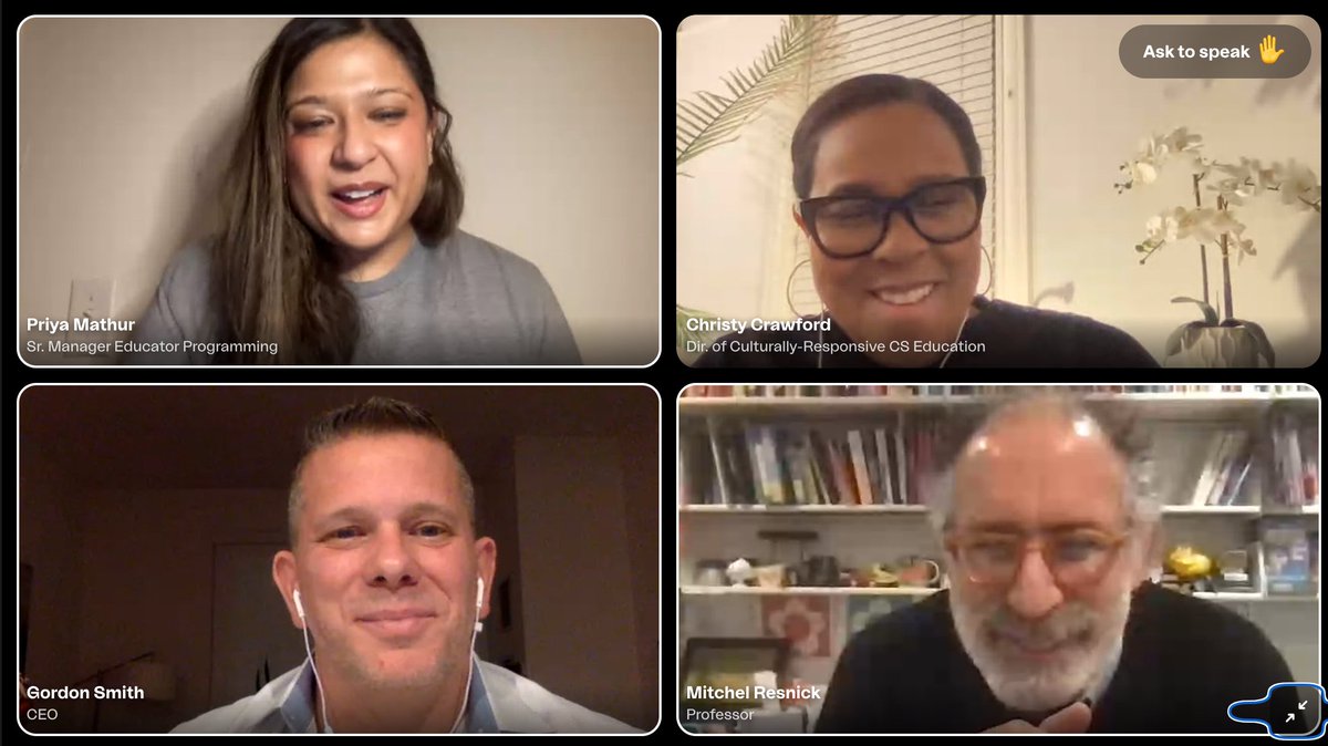 brainpop's tweet image. Thank you to everyone who joined us for #BrainPOPConnect: Crack the Code! We had an incredible time, and cannot wait to see how you bring computer science to life in your classrooms this week and beyond! What a perfect way to kick off #CSEdWeek2022! 🥳🕺