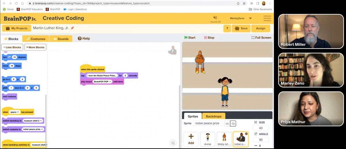 brainpop's tweet image. Thank you to everyone who joined us for #BrainPOPConnect: Crack the Code! We had an incredible time, and cannot wait to see how you bring computer science to life in your classrooms this week and beyond! What a perfect way to kick off #CSEdWeek2022! 🥳🕺