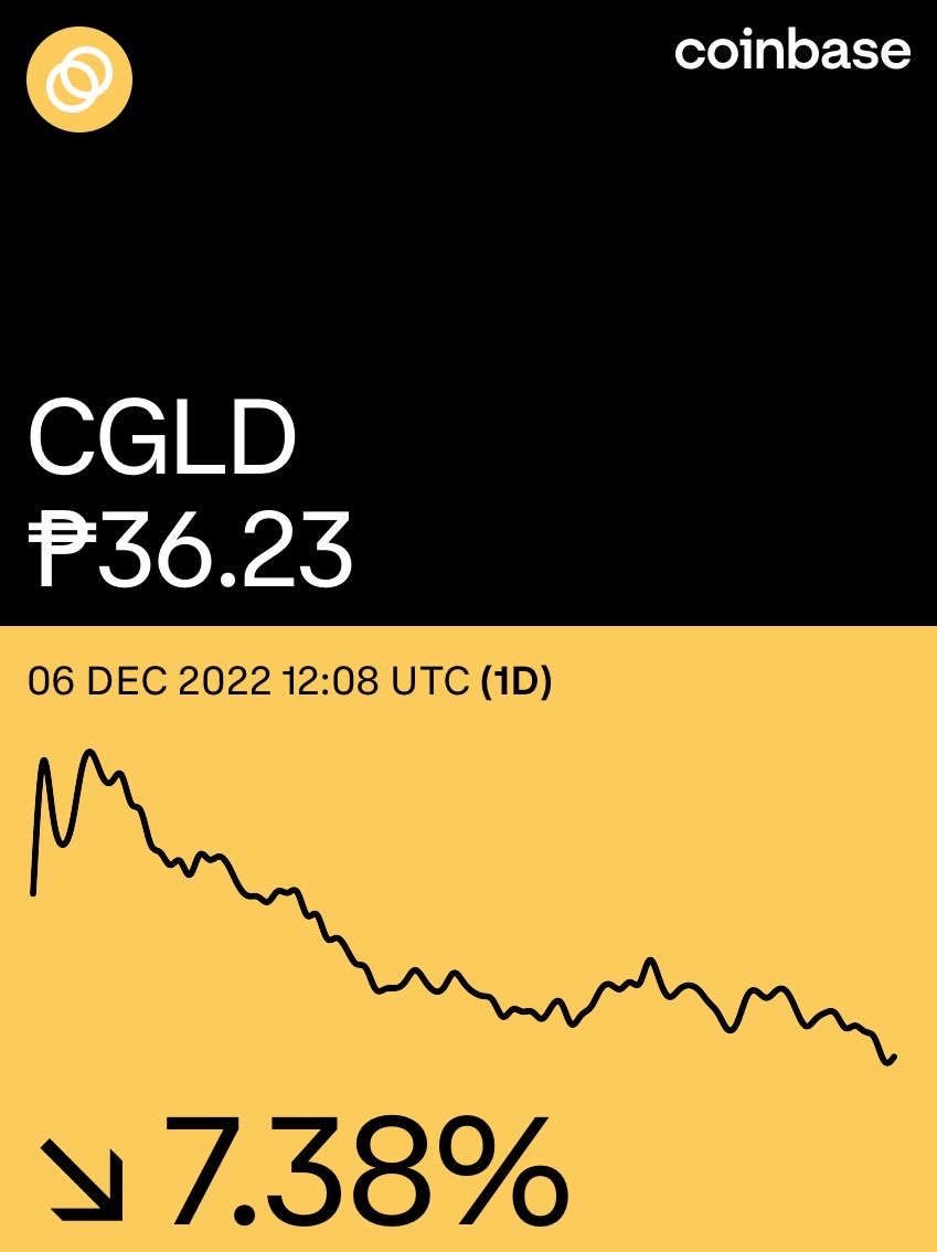 KimmothPh's tweet photo. Celo on @Coinbase: https://t.co/UbyeUAS5ip https://t.co/PjXofKkiSs