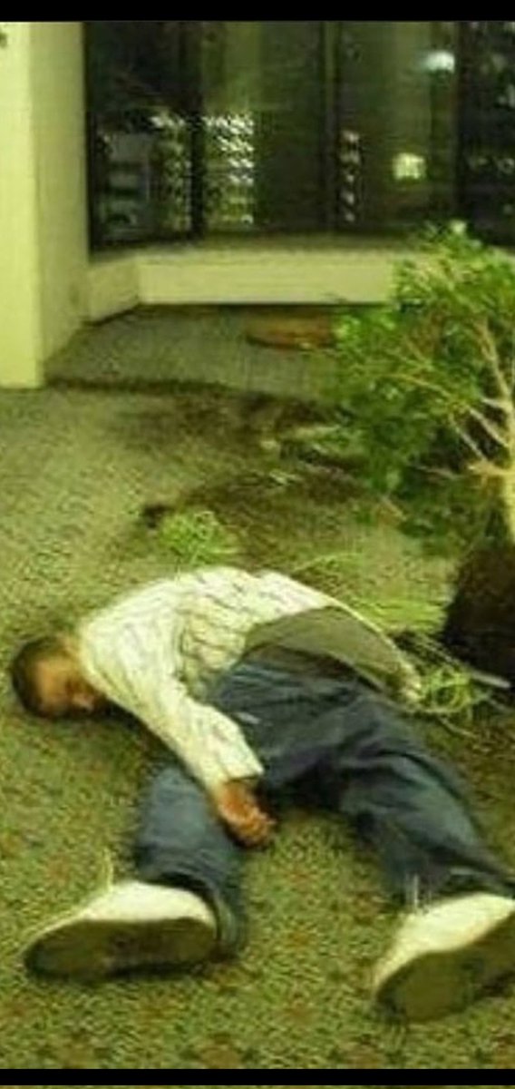 My old assistant, 
one job he shouldn't have fell asleep on, lol.
