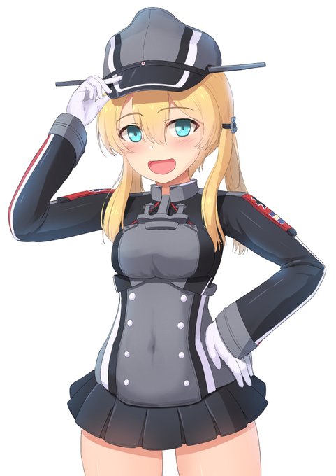 プリンツ・オイゲン。よろしくね!
#艦これ
#プリンツ 