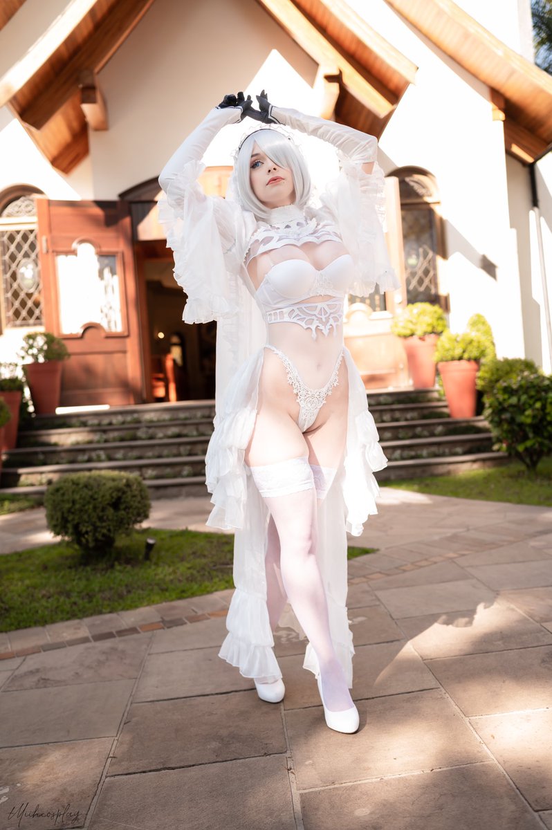 miih_cosplay's tweet photo. If we reach 250 RT I’ll post 2B nak3d on bath 🔥 

2B White Bride set available ✨ https://t.co/rymoaZPHkF