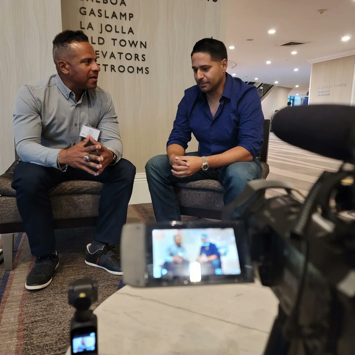 ProjectionBM's tweet photo. Day 2 of the MLB Winter Meetings. Great interview coming soon with Raul Gonzales. 

#projectionpodcast #mlbagent #mlbwintermeetings https://t.co/QyOgWVY9UG