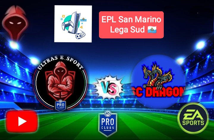 Ultras_eSport's tweet photo. *EPL San Marino*
Lega Sud 🇸🇲
3" Giornata 
Martedì 6 Dicembre 
Ore 22:30 Star Match 
Ultras vs SC Dragon https://t.co/0eZQff32Lz