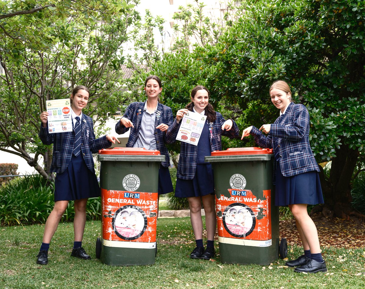 Reduce, re-use, recycle: Our Senior School Environment Club is preparing for a greener 2023 with a war on waste campaign across campus #WenonaClubs