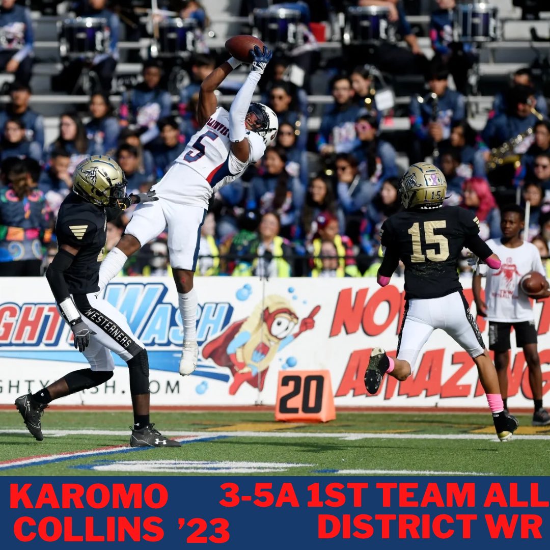 Blessed To Be Named 1st Team All District Two Years In A Row. 

Senior Szn (7 games)
Rec: 66 - 927 Yds 7 TDs (YPC - 14)
Rush: 58-416 Yds 4TDS (YPR - 7.17)
Total: 1343

<a href="/806hsscmedia/">Jasone Pearson</a> <a href="/ZachIsGreat_/">#ZachKnowsOL 🦅🦅🦅</a> <a href="/TrustMyEyesO/">⭕️FFERTUNITY</a> <a href="/dctf/">Dave Campbell's — TexasFootball.com</a> 

<a href="/Hudl/">Hudl</a> Full Highlight:
hudl.com/v/2Jrazq

#txhsfb #dctf