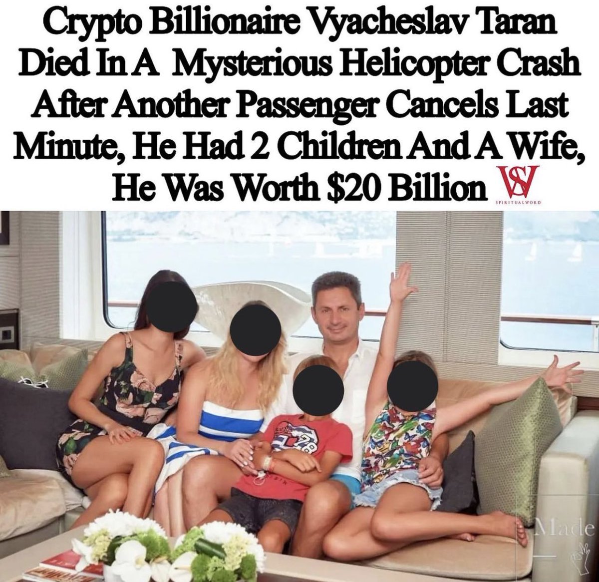 Four Crypto Billionaires died mysteriously in the last couple of weeks