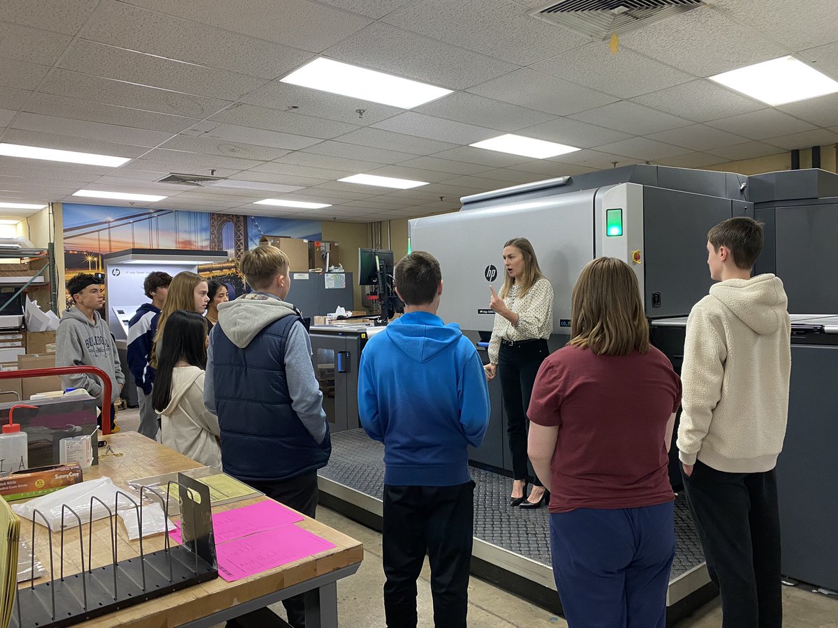 “What’s So Cool About Manufacturing?” video contest field trip! Thank you Anstadt Company! We had a great day!