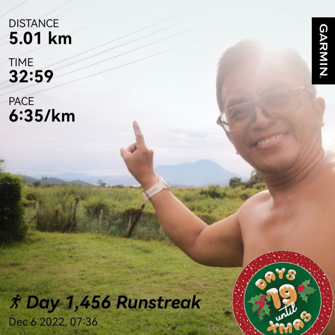 Today's prescription taken.
Day 1,456 One thousand  four hundred fifty six  ° days of  #RunStreak
*
Sakit lari, tapi lebih sakit tidak lari. 
*
• #run #running  #Running8Home  #runner #runforlife  #runnerscommunity #runnersofinstagram 
#runningday #runnersworld #rwrunstreak