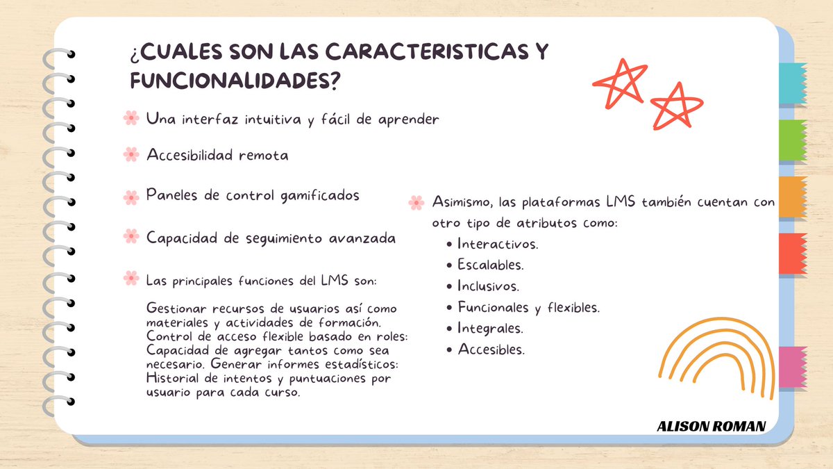 Alison34031687's tweet photo. Conoce un poco más sobre (LMS) Sistema de gestión de Aprendizaje 🥰👇
#PlataformasLMS
#PedagogiadelasCienciasExperimentales #Multimedia #tic #Ntic #docenteTic #LMS #educacion @jorgearmi20  @experimenutmach https://t.co/1KK40IbF5B