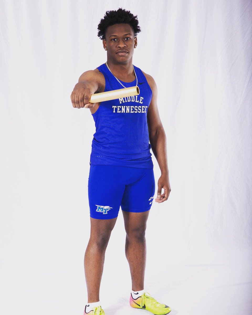 Jamir_Eaton's tweet photo. Year 2 loading….#TrackandField #mtsu https://t.co/RPYY63ySuH