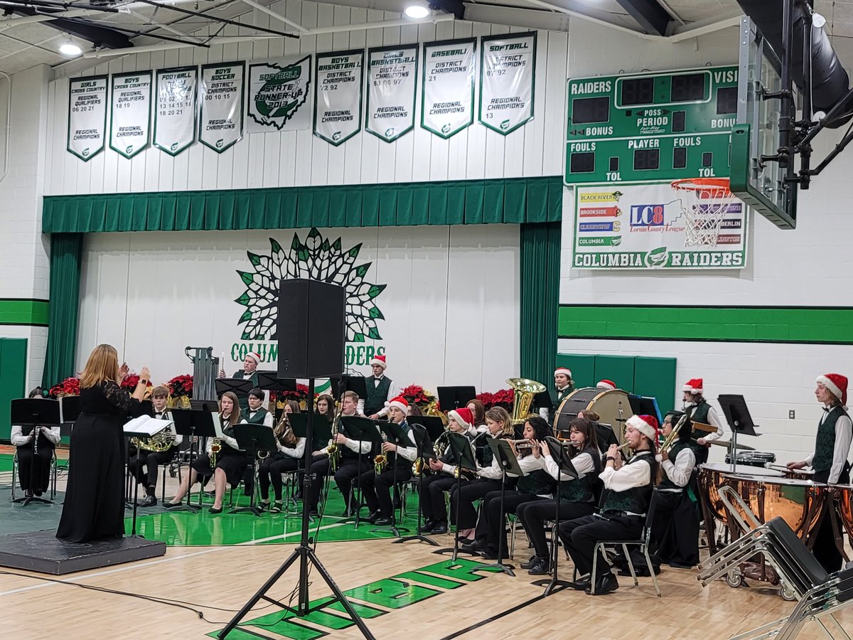 Tremendous job tonight by our Concert Choir and Concert Band! Both performances were outstanding! Proud of our students, Ms. Dzielski, Mrs. Grady and Jill!  #onceaRaider @CHSRaiderBand <a href="/CHSRaiders/">ColumbiaRaiders</a>