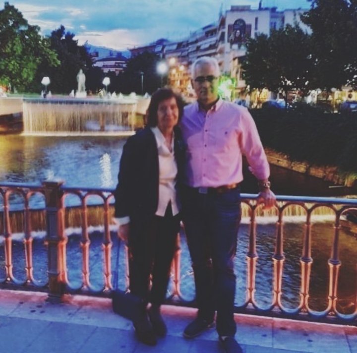 Good evening everyone, having good time with my mom