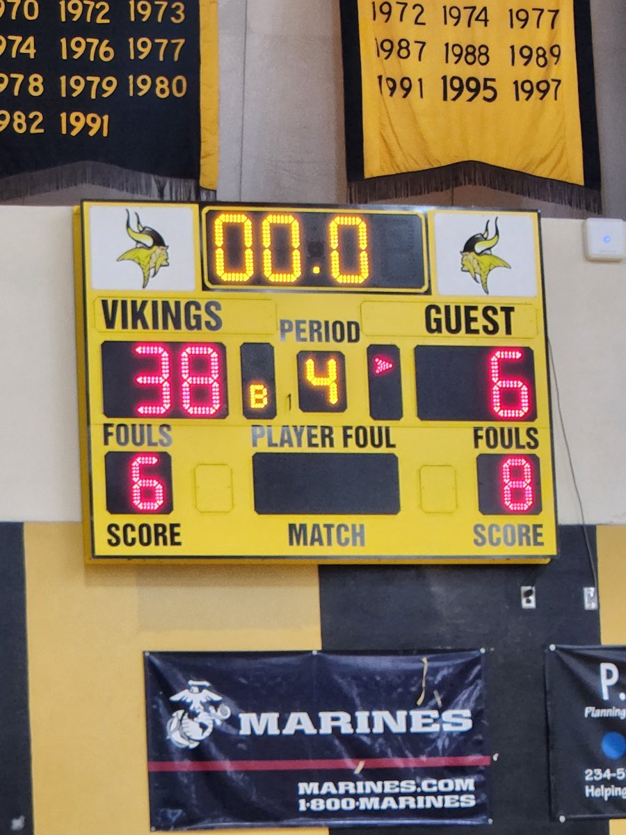 Congratulations Coach Uecker and the Lady Vikings!!