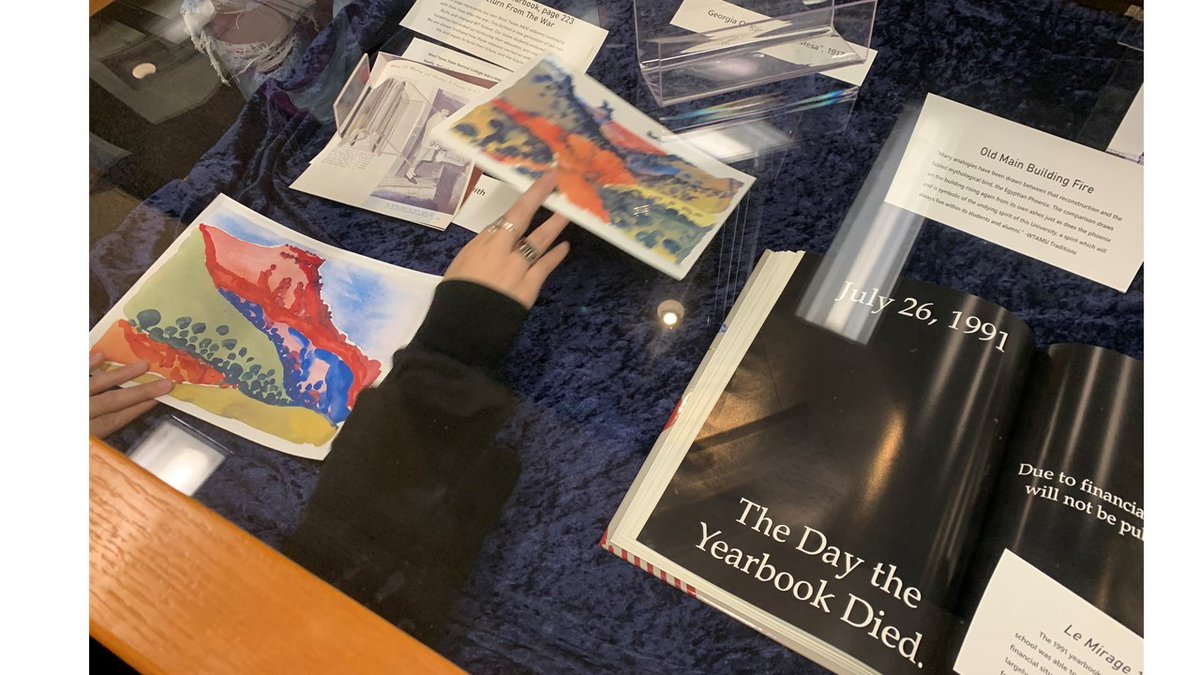 wtamuepml's tweet photo. Check it out!
We're thrilled to see Dr. Sprouse's ENGL 1301-06 and 1301-07 exhibits at the Special Collections in WT's Cornette Library! These exhibits are about the history of WT and are a part of their semester-long project!
#WTAMUEPML https://t.co/dnZGLzgiXN