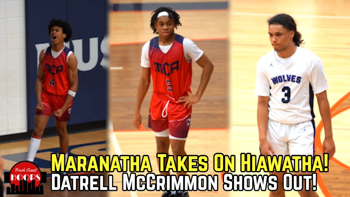 New Video!

Maranatha Christian Academy Takes On Hiawatha Collegiate! Full Game Highlights

Full video: youtube.com/watch?v=nJAL1K…