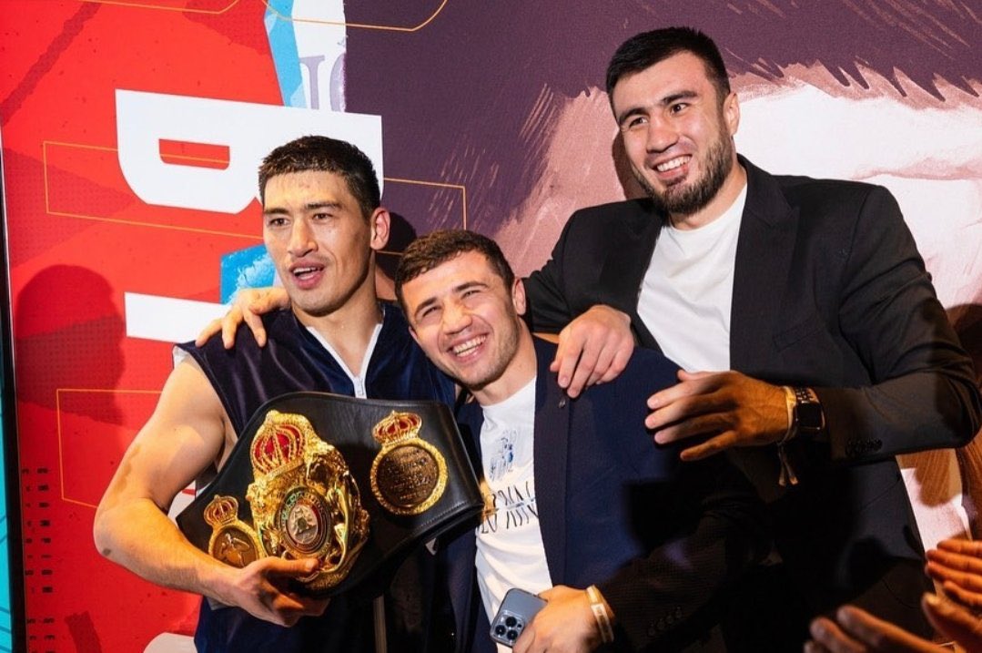 Dream team! @bivol_d @IsrailMadrimov #bjtime