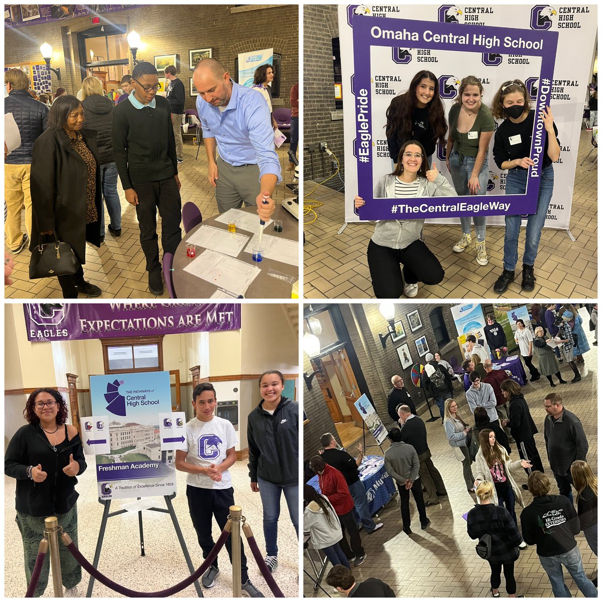 We loved seeing so many of our freshmen students &amp; their families at tonight’s College &amp; Career Pathways and Freshman Academy Showcase Night! Our 9th grade students will be selecting their pathways during the upcoming weeks! #opsproud #chsdowntownproud