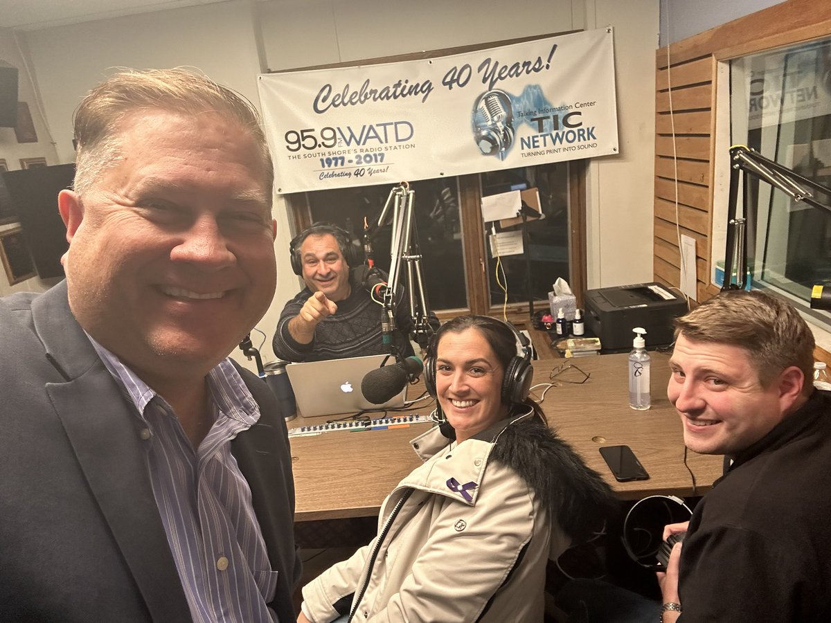 MatMuratore's tweet image. Thanks to @KevinTocci @ LarryNelson for having us (@RepASullivan @Greg_Eaton89) on @959watdfm #MondayNightTalk to discuss the future of @massgop …great discussion
