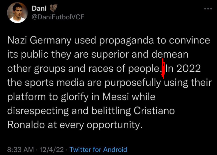 The red card was pulled right here. #WorldCup2022