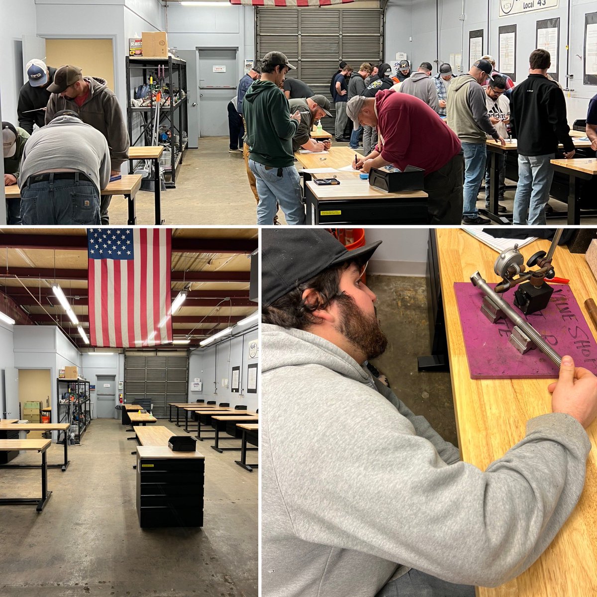 Our 4th Year Apprentices put in the hard work this weekend in General Valve Class. They take their exam on Sunday! Good luck guys!