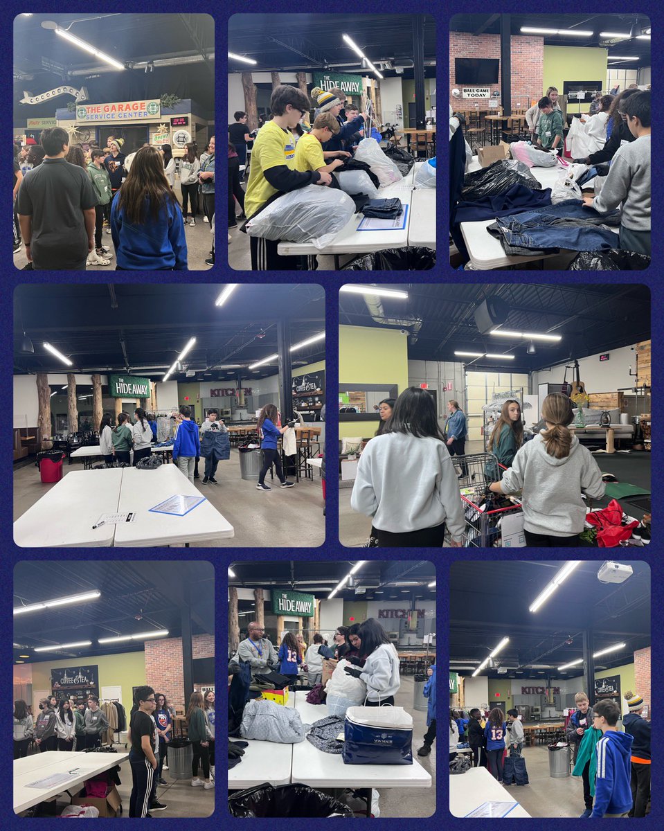 mdoyle121's tweet photo. Thanks @TheBridgeTC for having the OJH NJHS kids today. We sorted through 82 bags and helped contribute to the Bridge Center for future students! @OSD135 @Rakow_OJH @OJHEagles https://t.co/ZVDtvecIn1