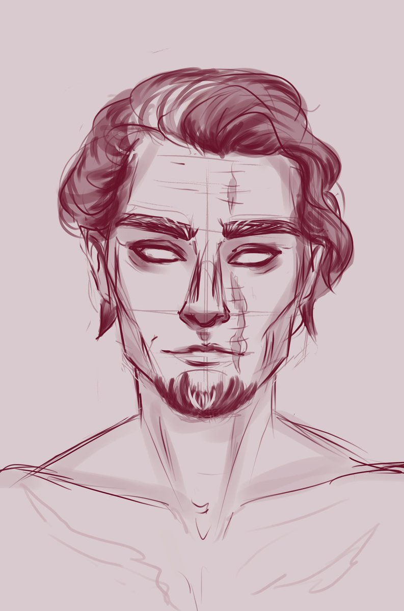 BiteHardest's tweet photo. Sketching, this is Lirs https://t.co/Sl8dIcdYeu