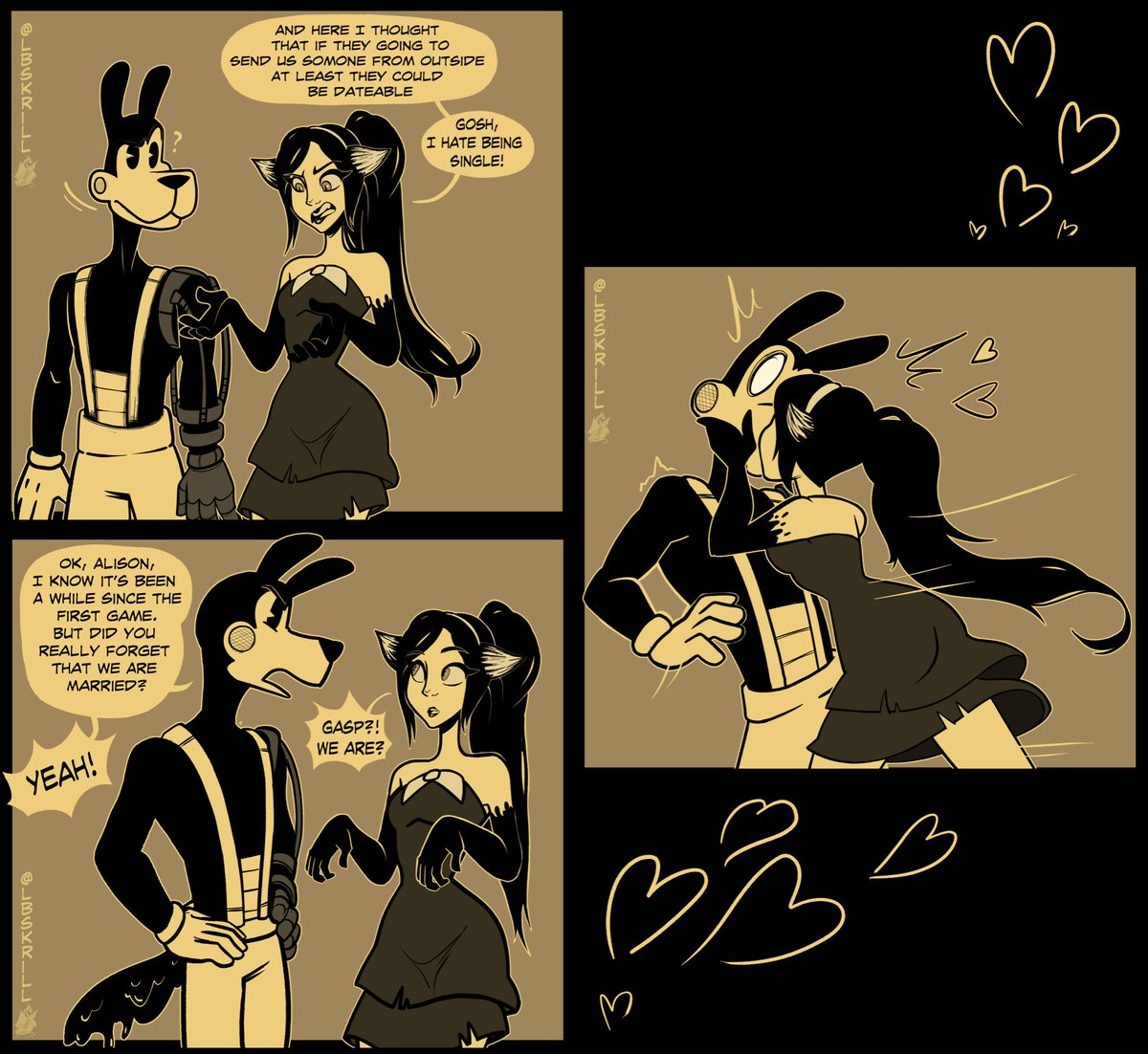 A bit of a shitpost XD
the joke belongs to <a href="/CougarMacDowal1/">Cougar MacDowall</a> 

#BATIM #BATDR #BENDY #batdrfanart