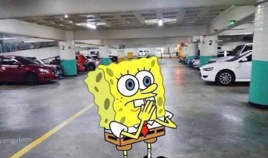 When you don't remember where you parked your car