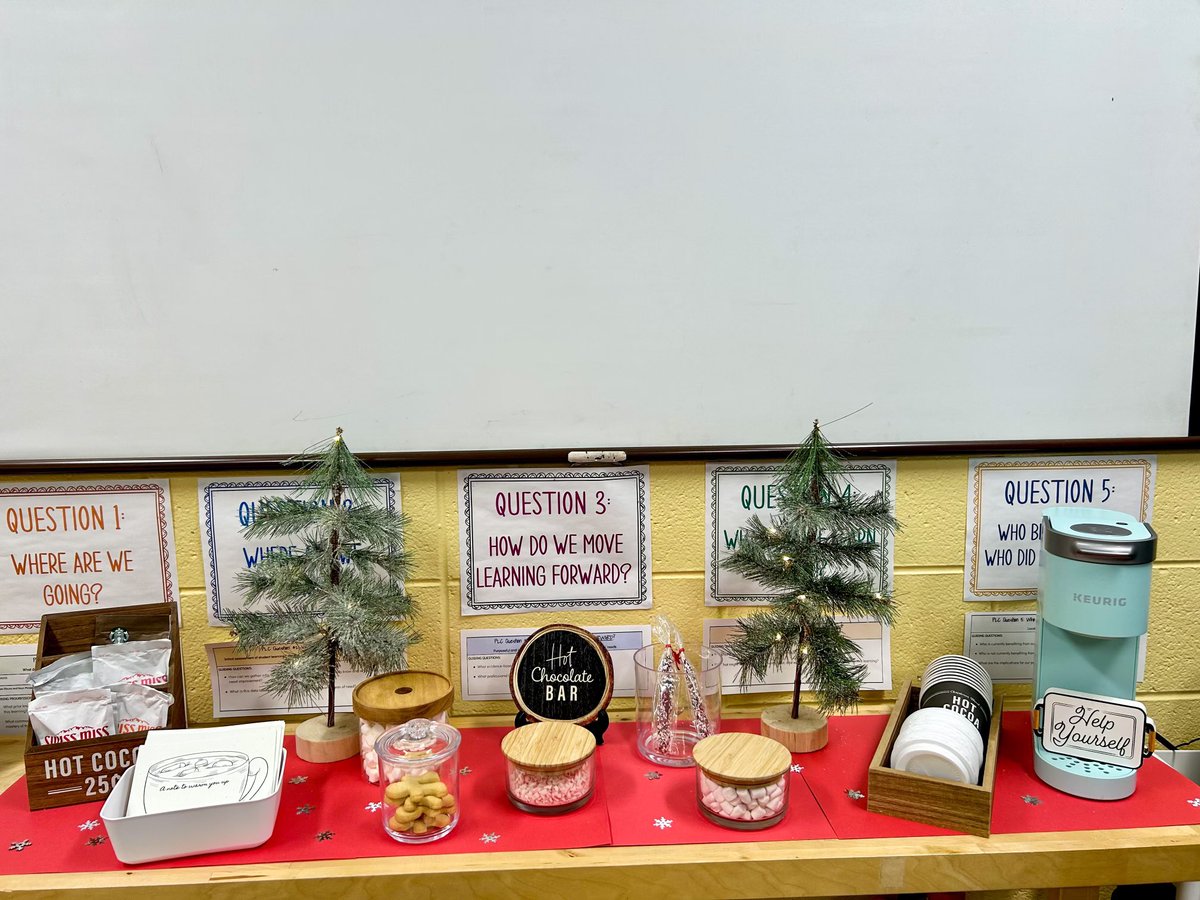 Maplebrook_203's tweet image. Maplebrook’s Hot Cocoa Bar is up and running! Taking a few moments out of our day to have a treat and spend time with one another during this busy season is what it’s all about! #wearemaplebrook #naperville203 #partnersingrowth