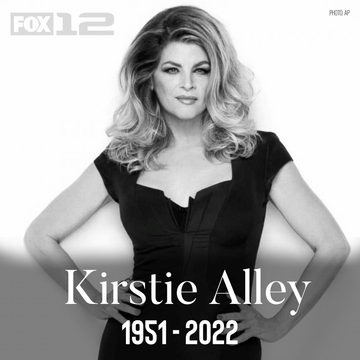 Kirstie Alley, star of Cheers, dead at 71 after a cancer diagnosis, family confirms.