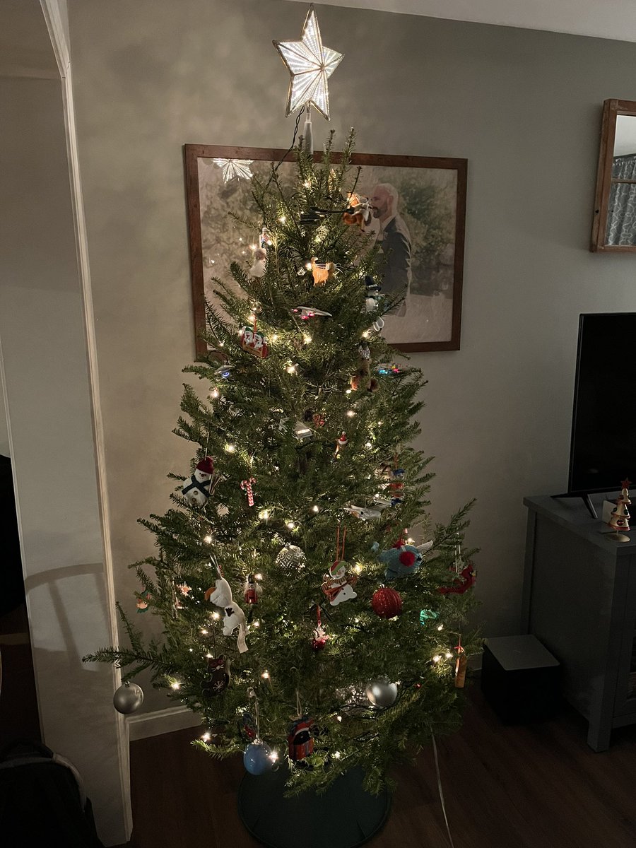 ZackDeuce's tweet photo. Set up the tree over the weekend. I think my inner geek may be showing.
#MerryGeekmas #GeekyChristmasTree https://t.co/0SnFK9Cu1d